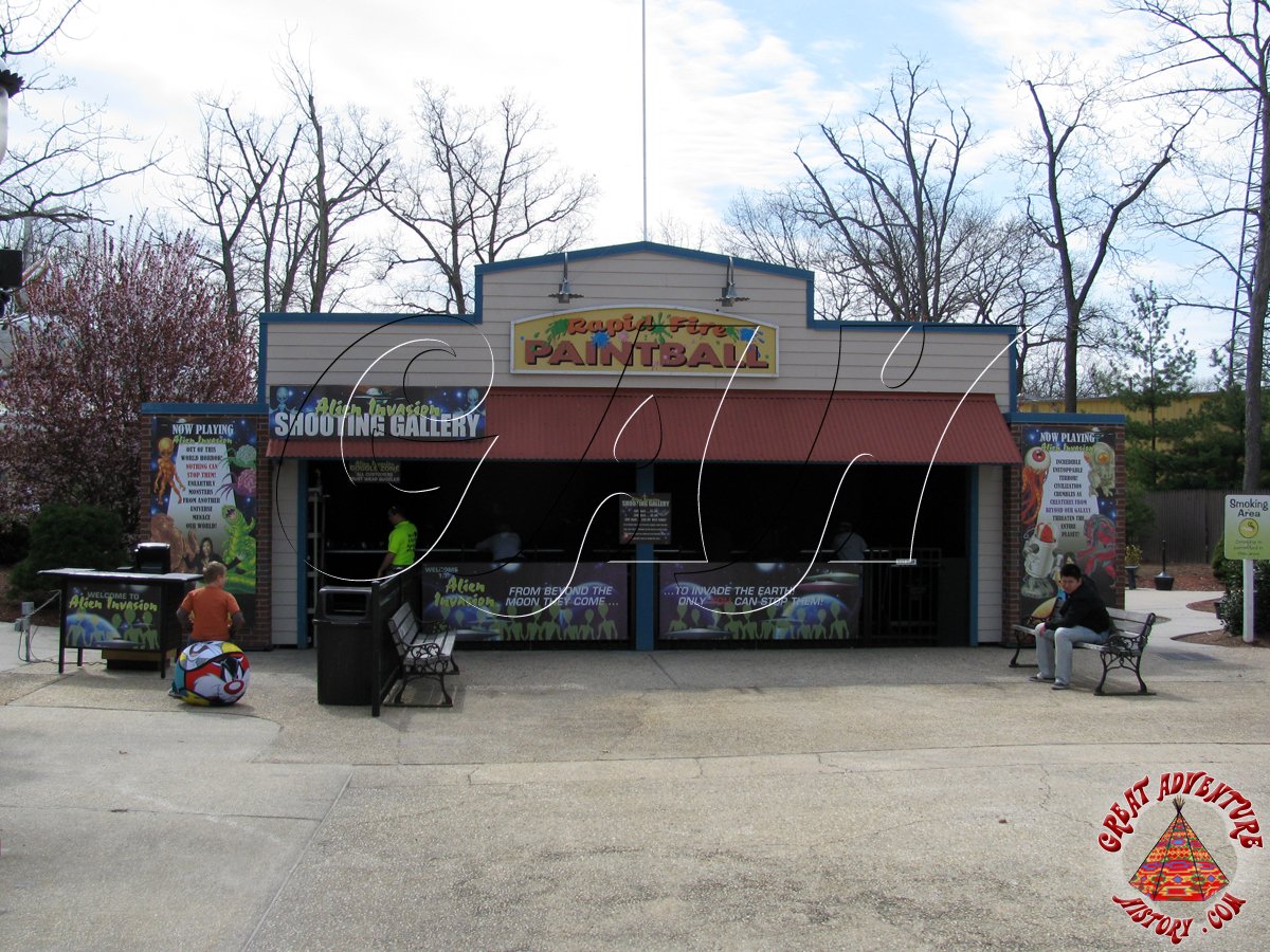 Rapid Fire Paintball At Six Flags Great Adventure